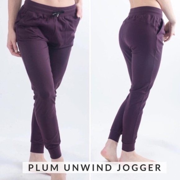 Zyia small plum unwind purple joggers… - Picture 1 of 6